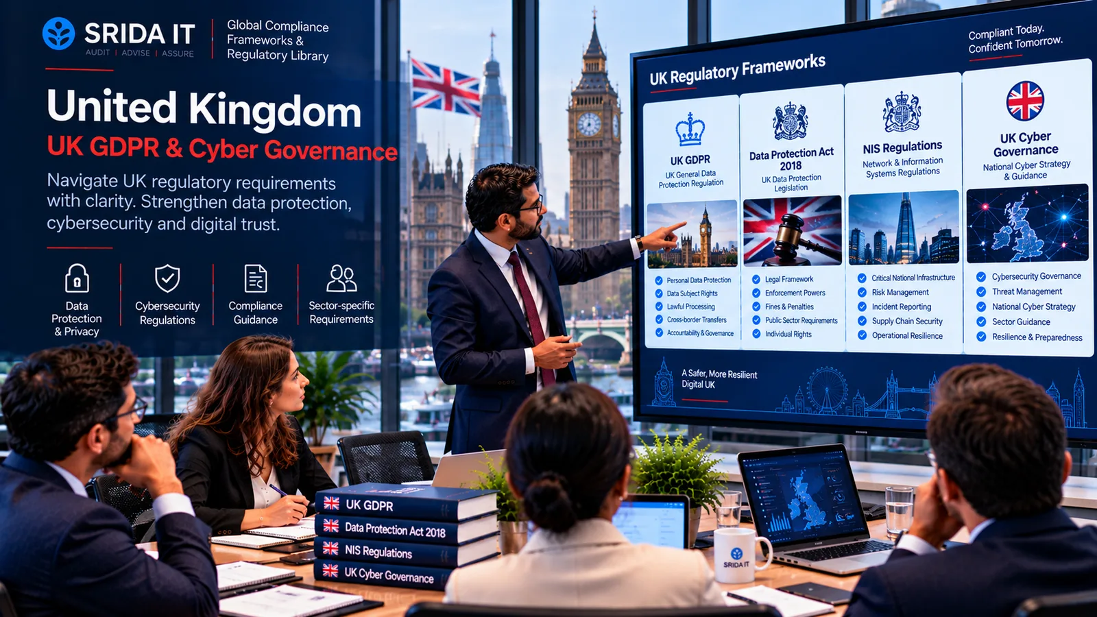 United Kingdom regulatory frameworks briefing (conceptual illustration)