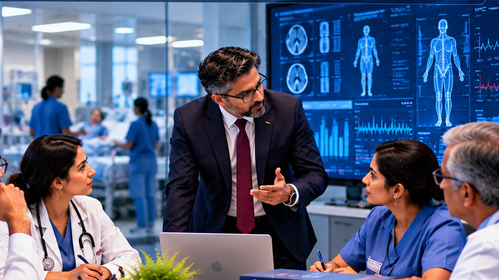 Healthcare and life sciences assurance (conceptual illustration)
